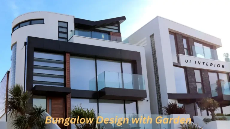 bungalow design with garden